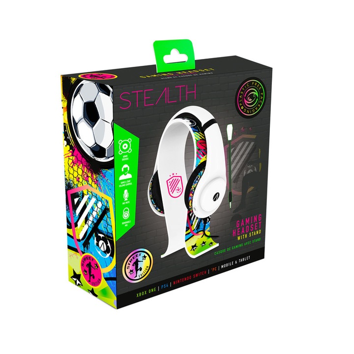 Casti Gaming Stealth XP-Street, multiplatforma, multicolor