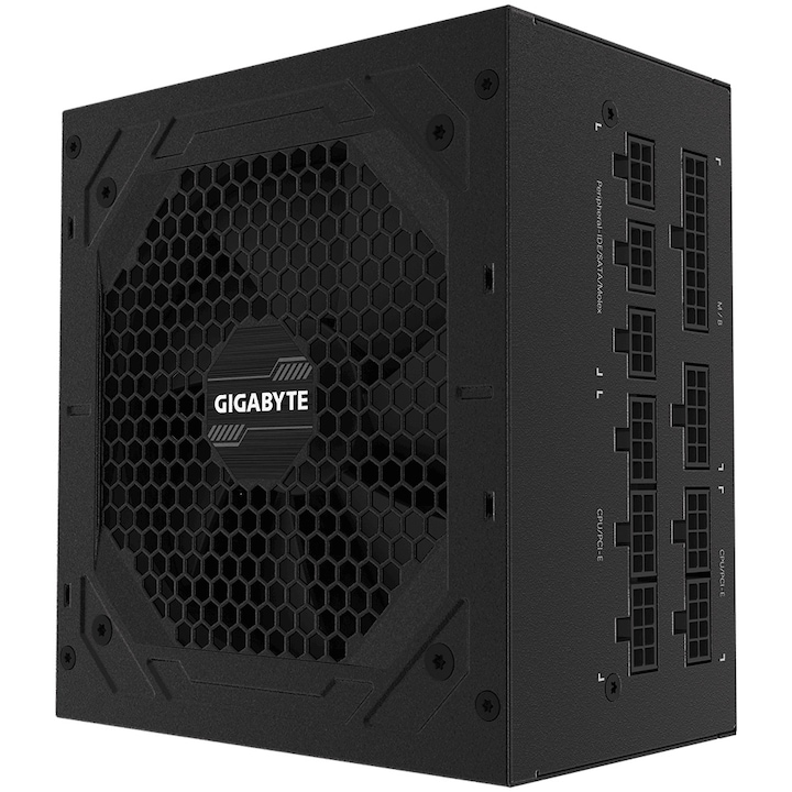 Sursa Gigabyte P850GM, 80 PLUS® Gold, 850W, PFC Activ, Fully Modular