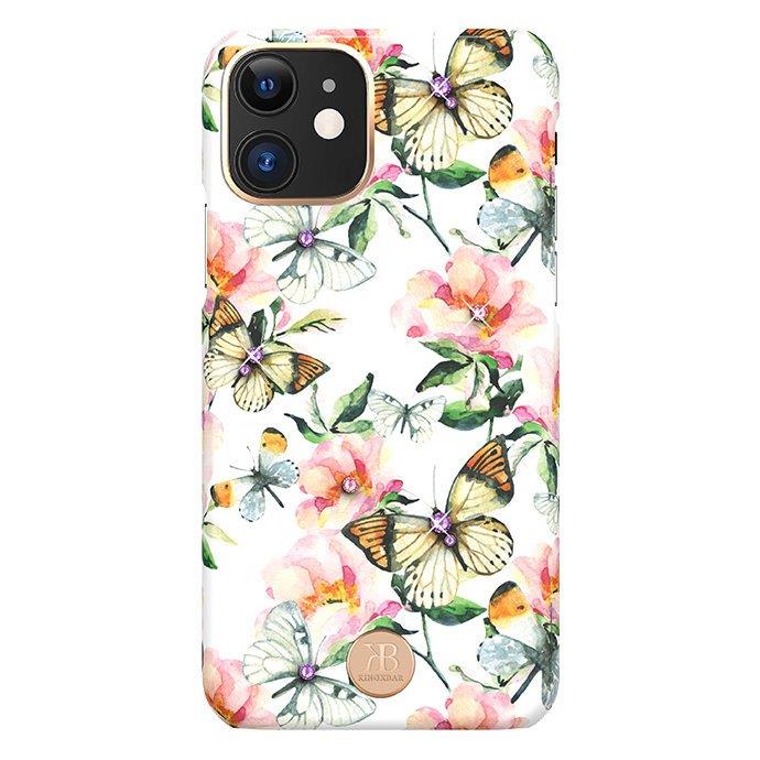 Husa Apple iPhone 11, Kingxbar, Cristale, Multicolor, Piersica