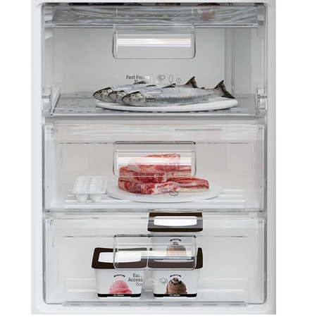 Combina frigorifica Arctic AK60320M30MT , 295 l, Clasa F, Garden Fresh, Mix Zone, H 185.1 cm, Gri