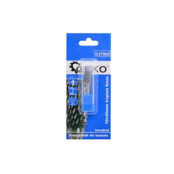 Freza pentru metal 10x20mm, ax 6mm (patrat), GEKO G37502 Freza pentru metal 10x20mm, ax 6mm (patrat), GEKO G37502