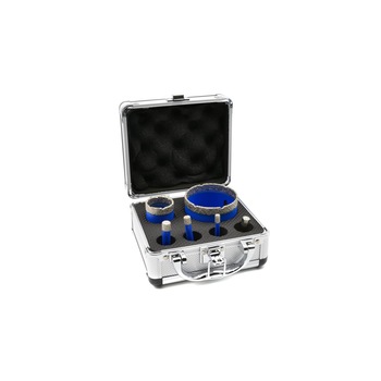 Set carote diamantate 6-68mm 6 piese, Geko G65100 Set carote diamantate 6-68mm 6 piese, Geko G65100