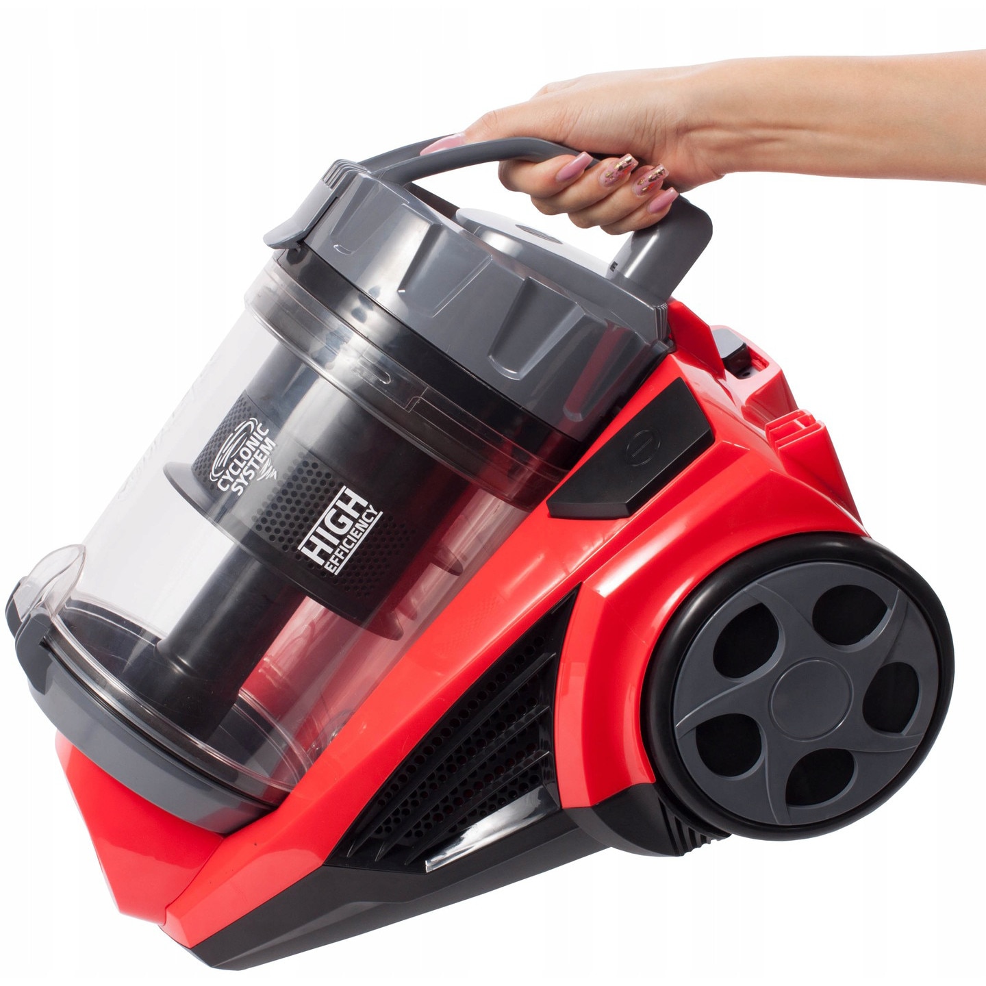 Aspirator rosu TURBO CYCLONE 4000Wt 10 in1 3L, MalTec 108022