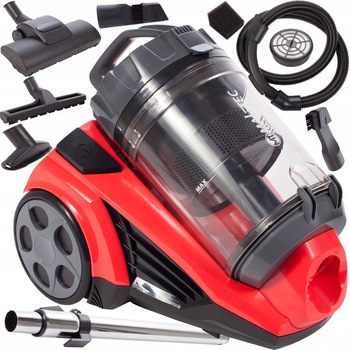 Aspirator rosu TURBO CYCLONE 4000Wt 10 in1 3L, MalTec 108022 Aspirator rosu TURBO CYCLONE 4000Wt 10 in1 3L, MalTec 108022
