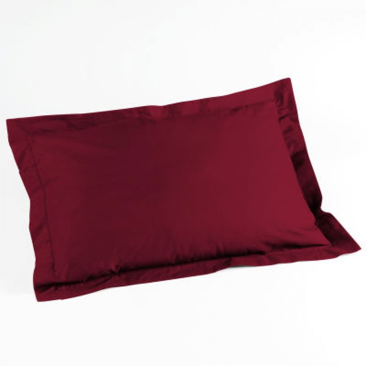 Fata de perna 50 x70 bumbac ranforce grena