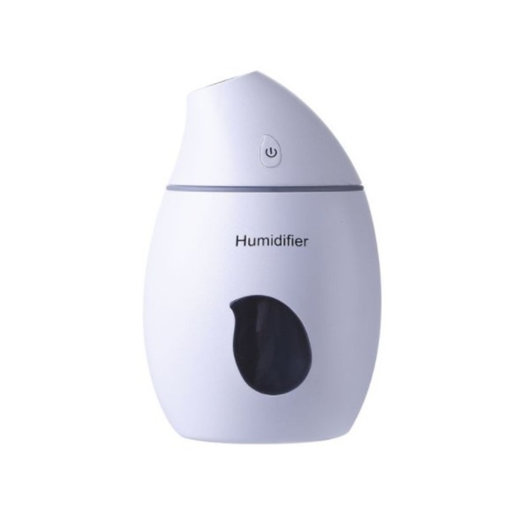 Umidificator de aer Ultrasonic, editie de Craciun, 350ml, decor, incarcare USB
