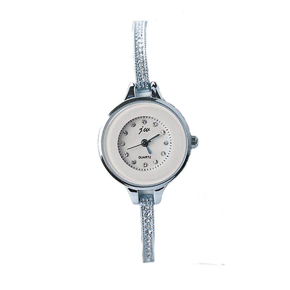 Ceas jw Dama Quartz Casual Elegant Silver, PN999831SR, curea din metal (zale), afisaj Analog