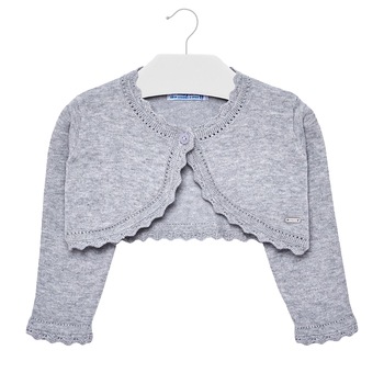 Bolero, Mayoral, bebe fetita, gri, 12 luni Bolero, Mayoral, bebe fetita, gri, 12 luni