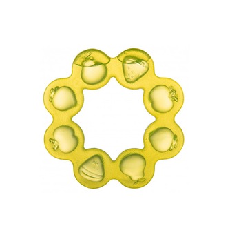 Jucarie cu gel refrigerant 0 luni+ Canpol Babies 2/832, Galben Jucarie cu gel refrigerant 0 luni+ Canpol Babies 2/832, Galben