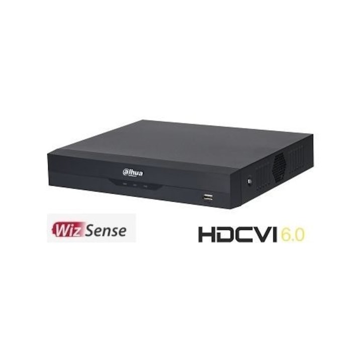 DVR AI WizSense, 4 canale, 4K-N/5MP, Pentabrid HDCVI/AHD/TVI/CVBS/IP, Dahua XVR5104HS-4KL-I2