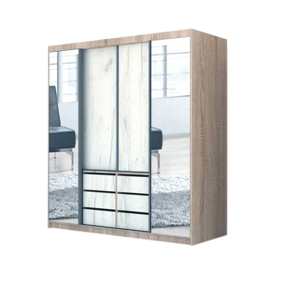 Dressing Genarom Day, Stejar Sonoma / Decor K001, 200 x 207 x 65 cm