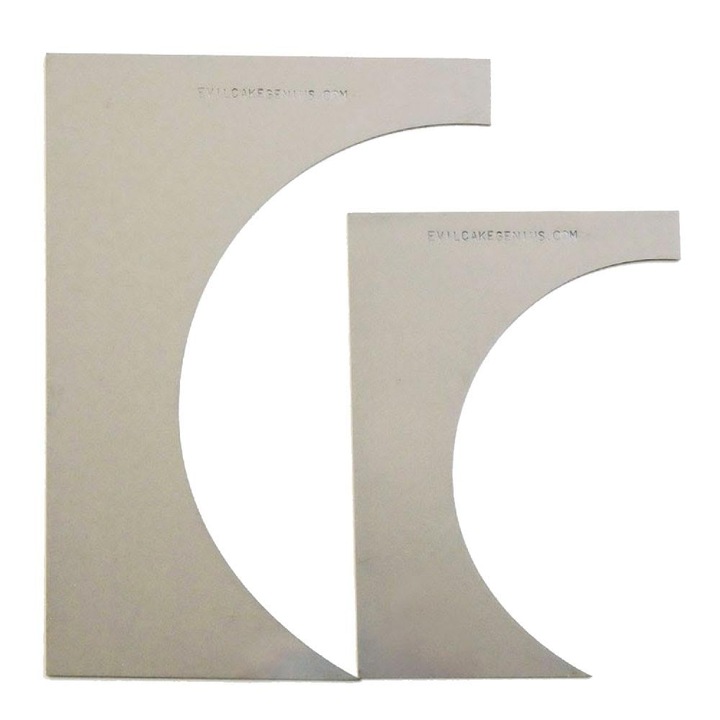 Set 2 Pieptene Decorare Miracol sferic 6 & 8 inch