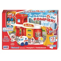 garaj pompieri rs toys cu 2 vehicule incluse 13 piese imagen 28_0_
0