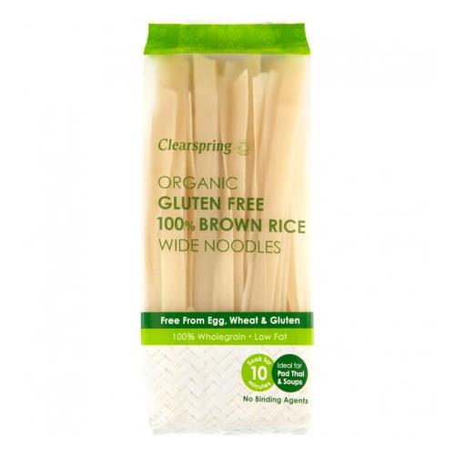 Paste din Orez Brun Taitei Lati Bio 200 grame Clearspring