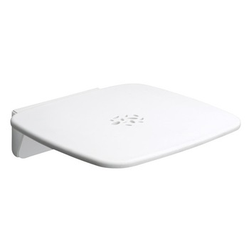Scaunel rabatabil prima classe, pt cabina dus, soft-close, alb Scaunel rabatabil prima classe, pt cabina dus, soft-close, alb