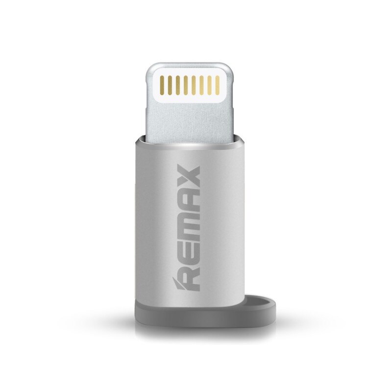 Adaptor Remax Microusb La Lightning Pentru Dispozitive Cu Ios Silver