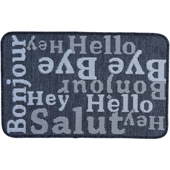 Covor Pentru Usa Intrare, Flex 19501-80, Antiderapant, Gri / Negru, 50x80 cm Covor Pentru Usa Intrare, Flex 19501-80, Antiderapant, Gri / Negru, 50x80 cm