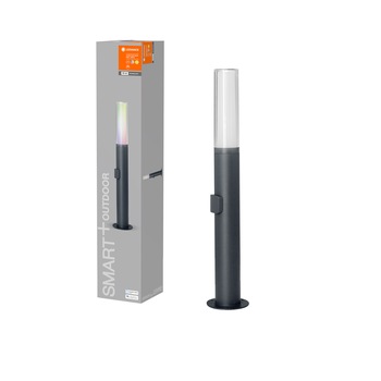 Stalp LED RGBW inteligent pentru iluminat exterior Ledvance SMART+ WIFI Flare, 7.5W, 320 lm, dimabil, IP44, lumina alba si colorata, 604 mm, aluminiu, compatibil amazon alexa/Google Assistant Stalp LED RGBW inteligent pentru iluminat exterior Ledvance SMART+ WIFI Flare, 7.5W, 320 lm, dimabil, IP44, lumina alba si colorata, 604 mm, aluminiu, compatibil amazon alexa/Google Assistant