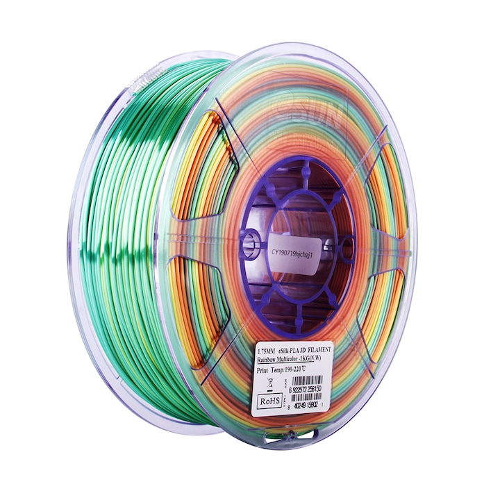 Filament PLA Silk Rainbow, 1.75mm, 1kg