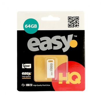 Memorie USB Easy, 64 GB, Alb Memorie USB Easy, 64 GB, Alb