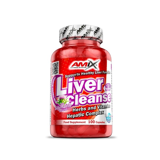 Supliment alimentar Amix Liver Cleanse pentru detoxifierea ficatului 100 capsule