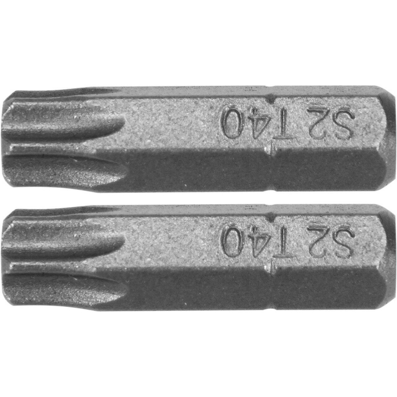 Bit de impact 25mm torx t40 2 set GRAYT-77908