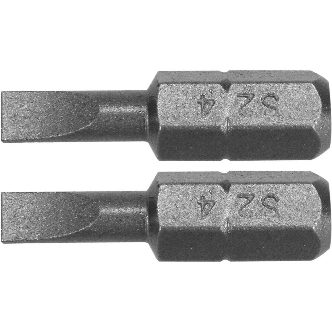 Bit de impact 25mm 4mm 2 set GRAYT-77891