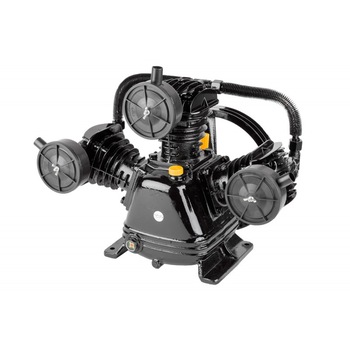 Cap compresor , 3 pistoane si fulie 260mm , pentru rezervoare 50-250l,W3065 Cap compresor , 3 pistoane si fulie 260mm , pentru rezervoare 50-250l,W3065