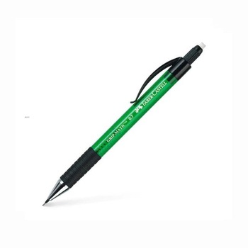 Creion mecanic Faber-Castell Grip-Matic 1377, 0.7 mm, Verde Creion mecanic Faber-Castell Grip-Matic 1377, 0.7 mm, Verde