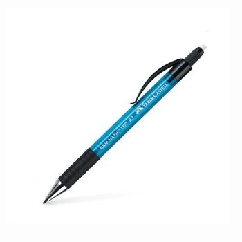 Creion mecanic Faber-Castell Grip-Matic 1377, 0.7 mm, Albastru Creion mecanic Faber-Castell Grip-Matic 1377, 0.7 mm, Albastru