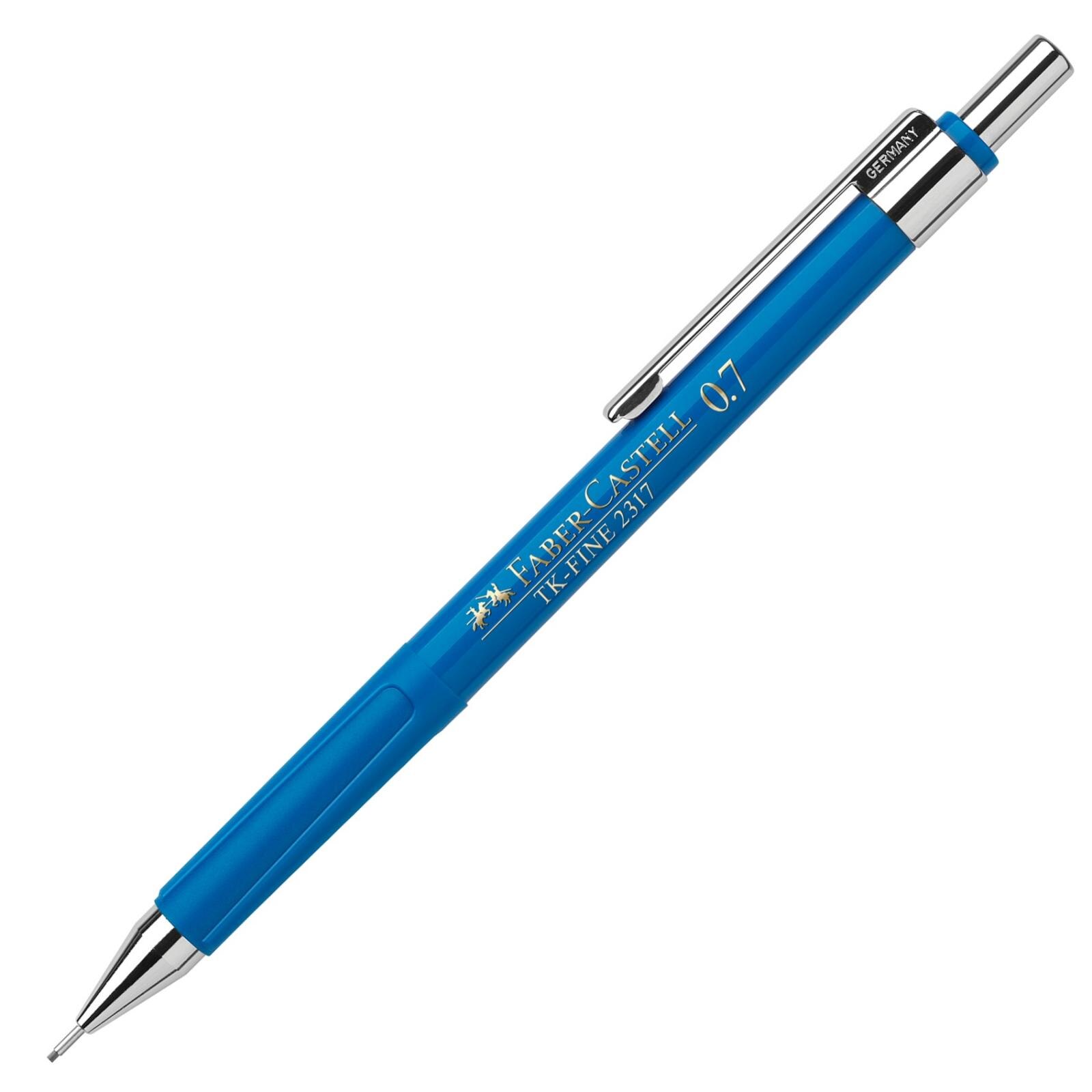 Creion Mecanic Tk-Fine 2317, 0.7mm, Faber-Castell, Albastru Inchis