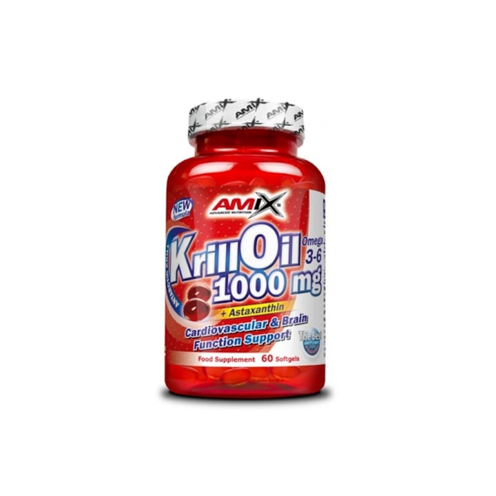 Supliment alimentar Amix Krill Oil 60 capsule