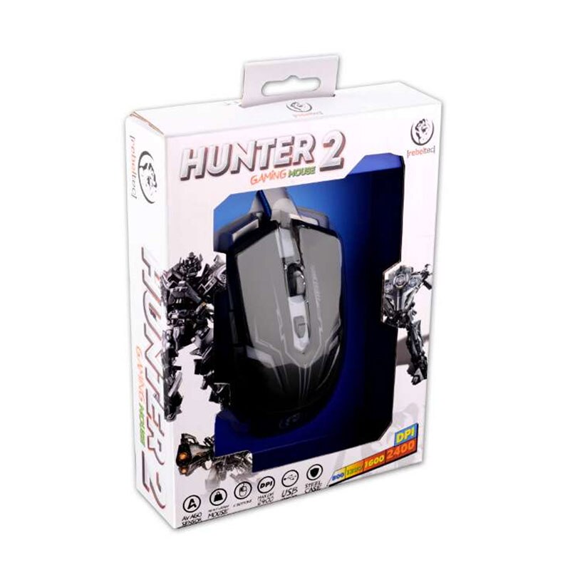 Mouse gaming Hunter 2, Negru