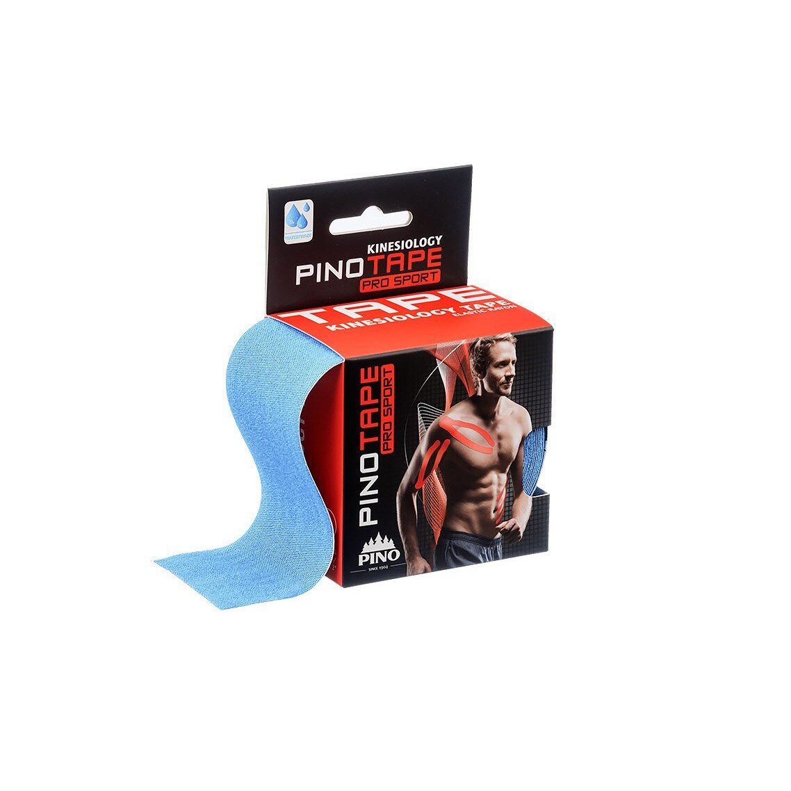 Banda kinesiologica PINOTAPE® PRO SPORT 5cm x 5m Ice Blue