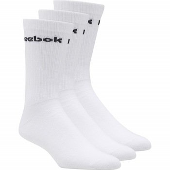 Set 3 perechi sosete Reebok Active Foundation Mid Crew, Alb Set 3 perechi sosete Reebok Active Foundation Mid Crew, Alb