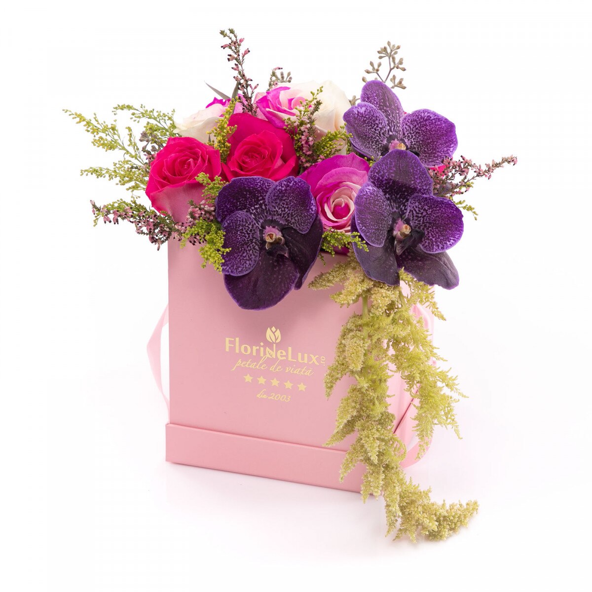 Cutie cu flori aroma subtila