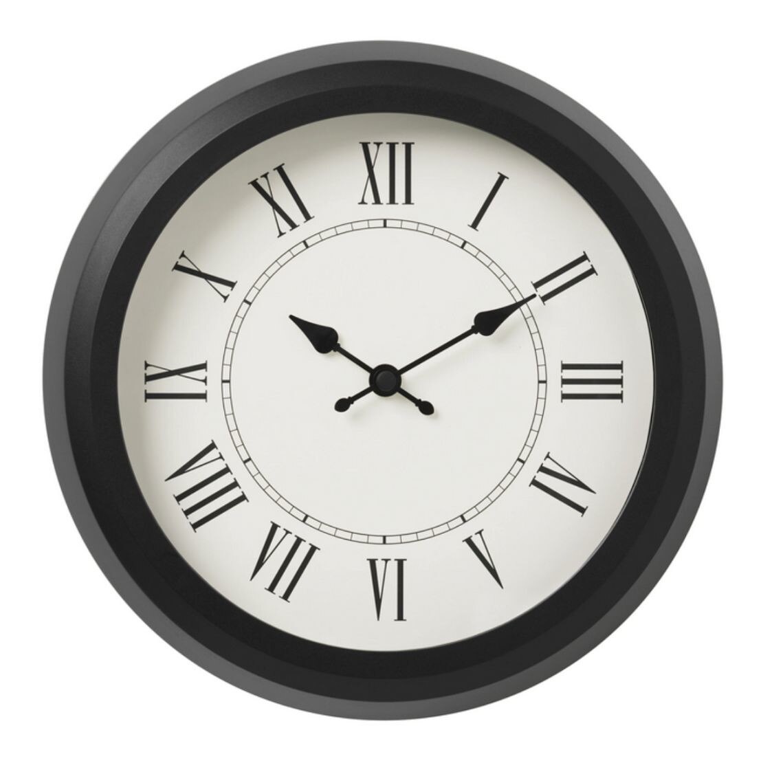 Ceas pentru perete, cadru plastic polistirenic , diametrul 25 cm