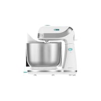 mixer cu bol cecotec cecomixer easy white 4128 250 w bol inox 3 l 6 viteze tel carlige paleta incluse albinox imagen 40_0_
0