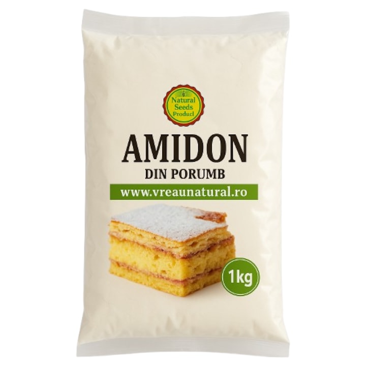 Amidon din porumb, Natural Seeds Product, 1Kg