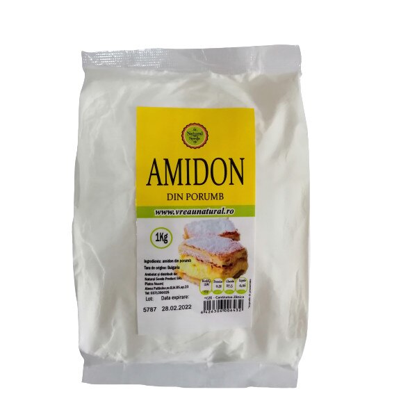 Amidon din porumb, Natural Seeds Product, 1Kg