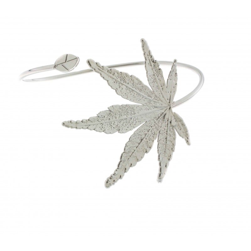 Bratara Ariki din frunza naturala de paltin japonez LF55BCG