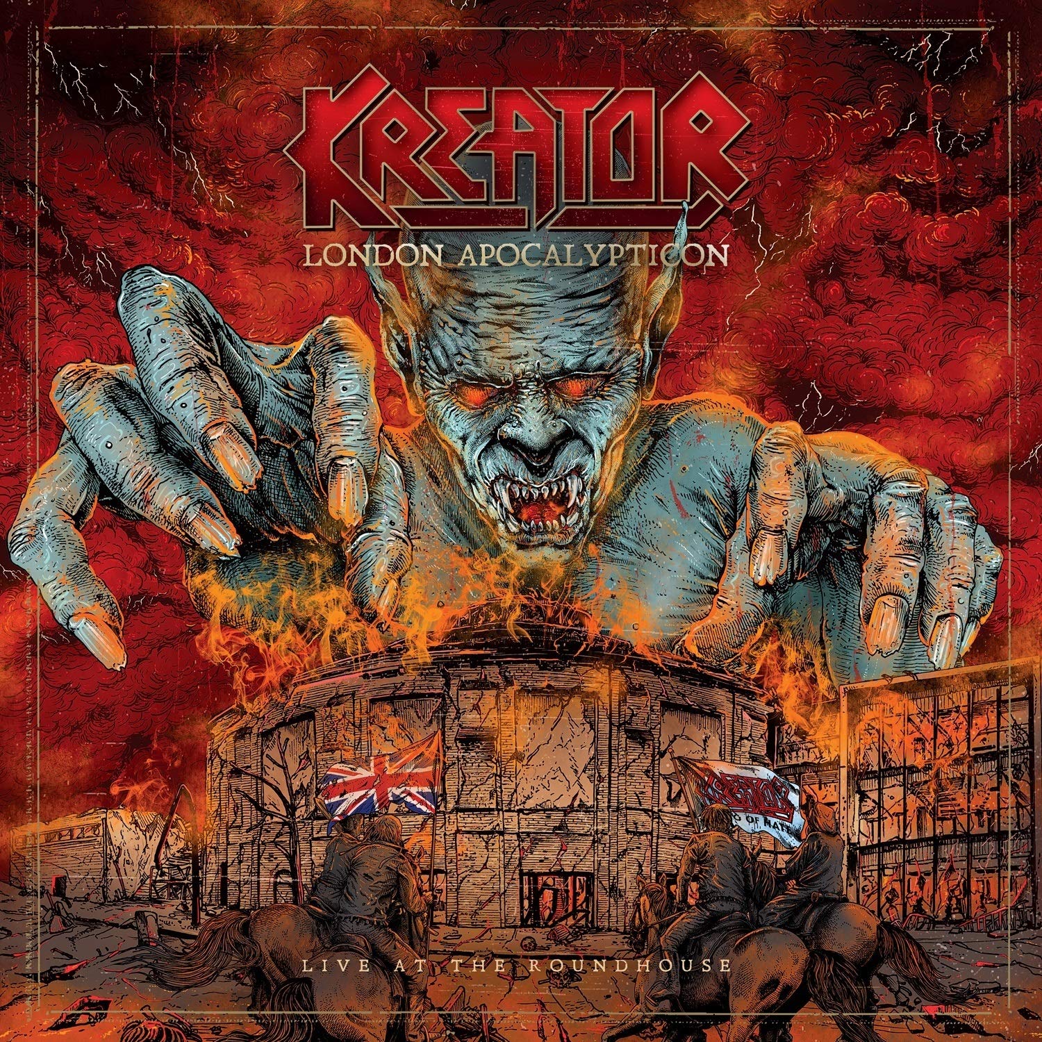 Kreator - London Apocalypticon Live At The Roundhouse =clear/black Spl (2LP)
