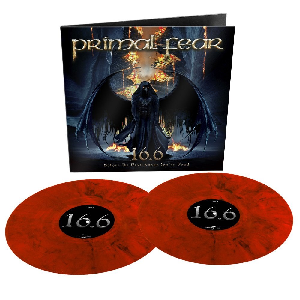 Primal Fear - 16.6 (Before The Devil Knows You're Dead) = Red/Black Marbled Vinyl = (2LP)