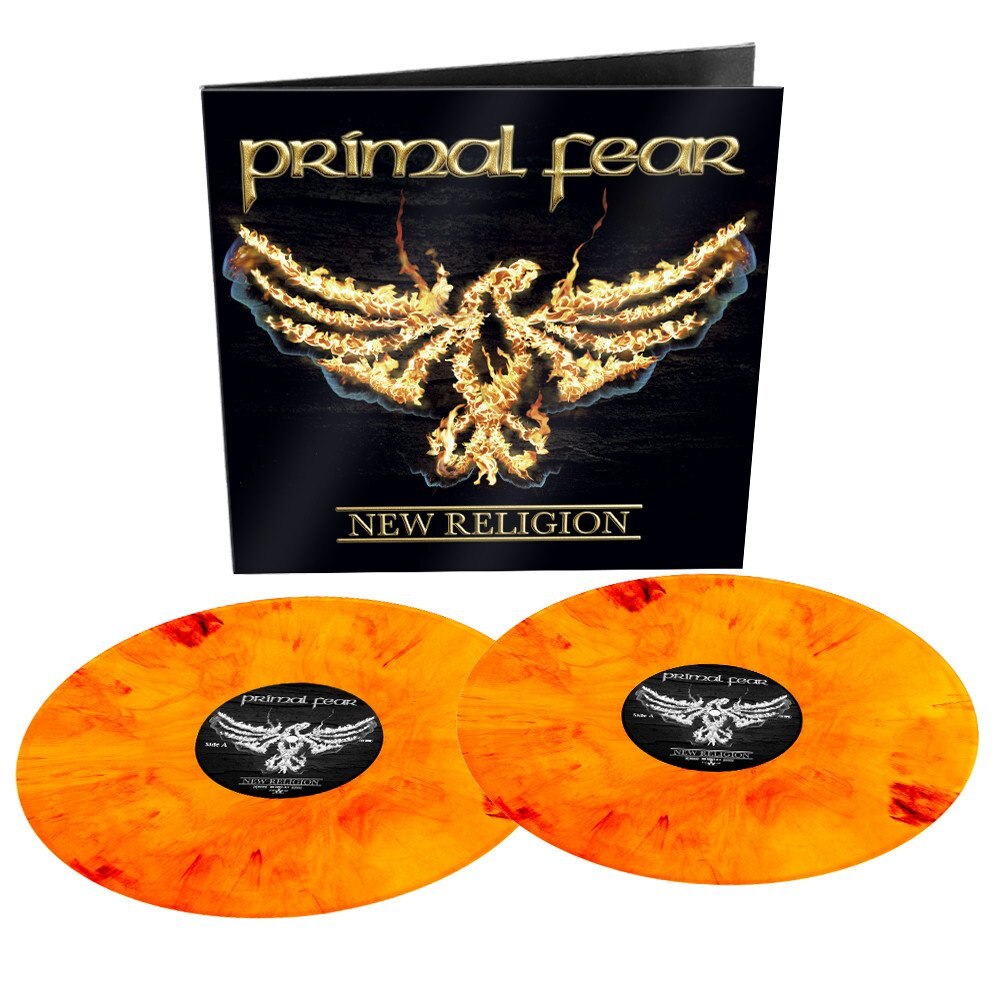 Primal Fear - New Religion Orange/Red = Marbled Vinyl = (2LP)