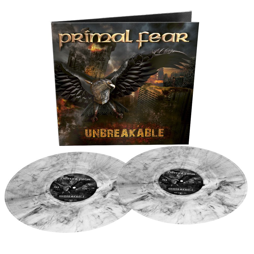 Primal Fear - Unbreakable White/Black = Marbled Vinyl = (2LP)