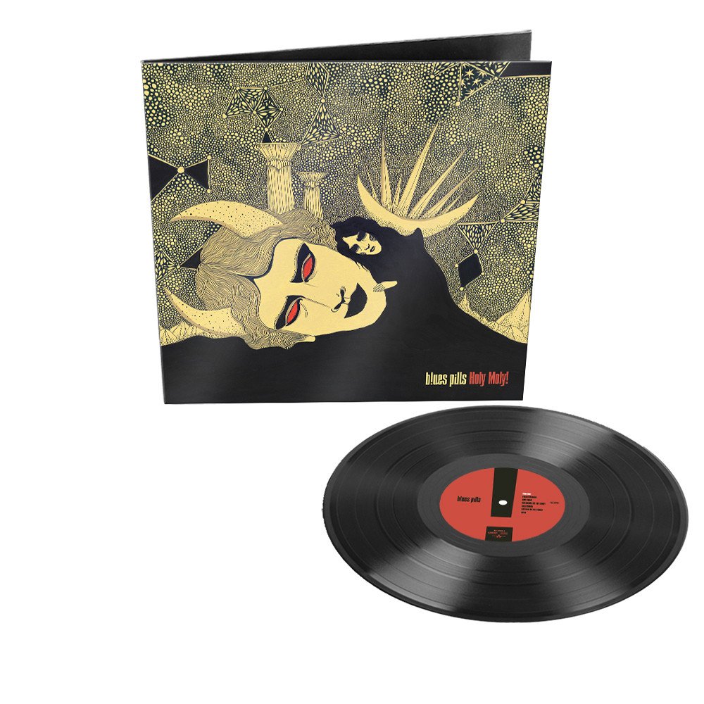 Blue Pills - Holy Moly! = Black Vinyl = (LP)