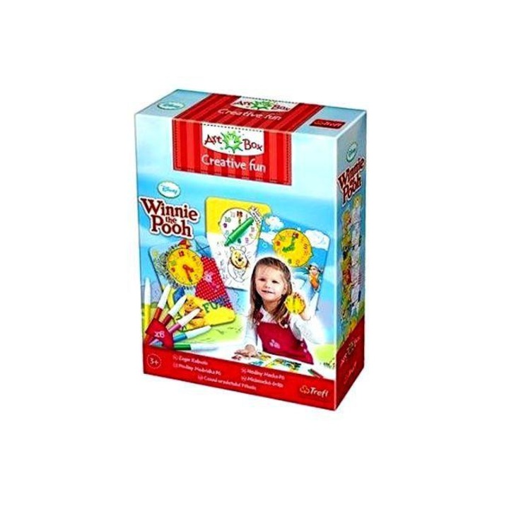 Ceasul lui Winnie the Pooh set creativ