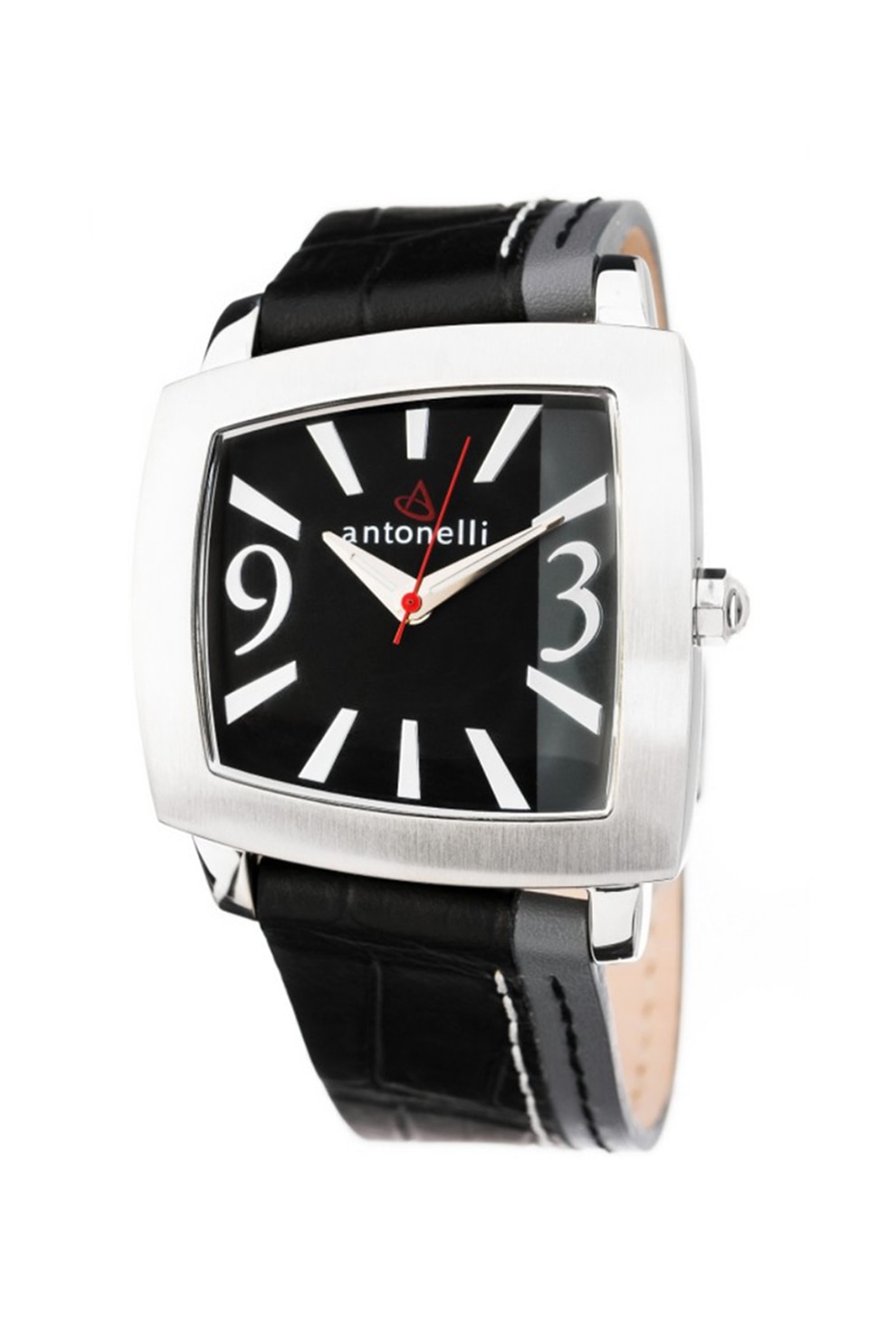 Antonelli, Ceas cu o curea de piele, Negru