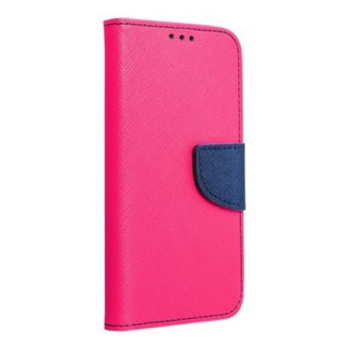 Xiaomi Mi Note 10 / Mi Note 10 Pro (CC9 Pro) Fancy Book oldalra nyíló műbőr telefontok,rózsaszín / sötétkék