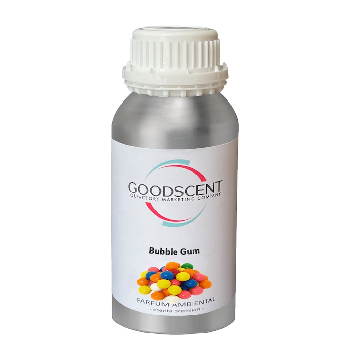 Esenta Premium Good Scent, 500 ml, aroma Bubble Gum, pentru aparate / dispozitive / sisteme de parfumare prin atomizare / nebulizare
